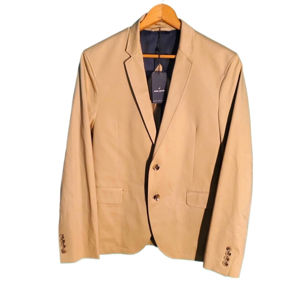 Daniel Hechter Tan Essentials Blazer NWT
